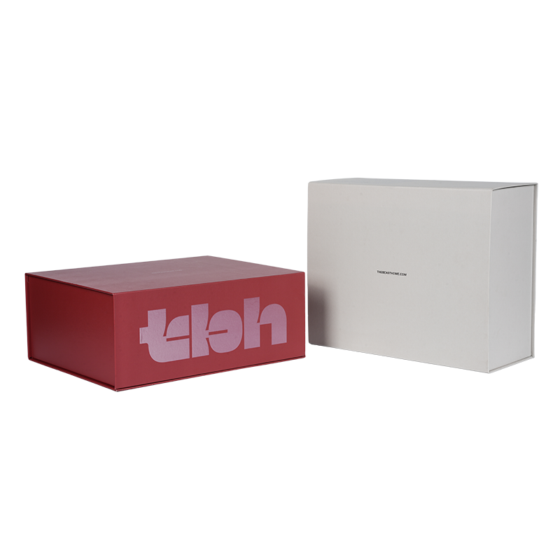 Caixas rígidas para roupas com tampa superior e inferior