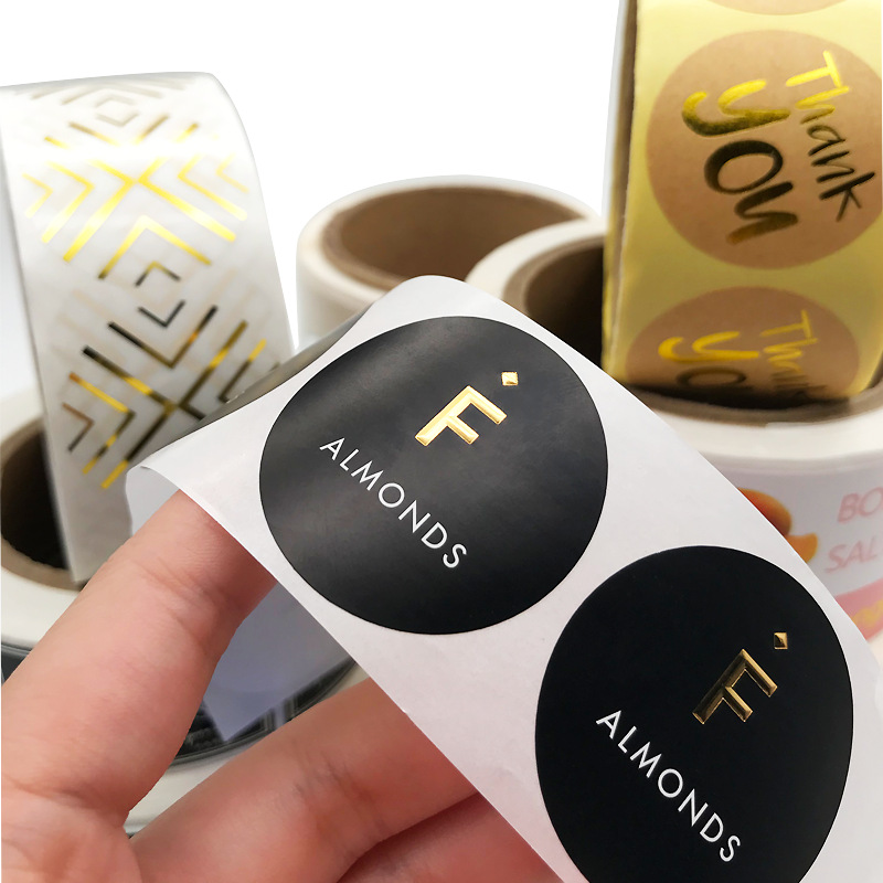 Etiqueta adesiva de papel revestido