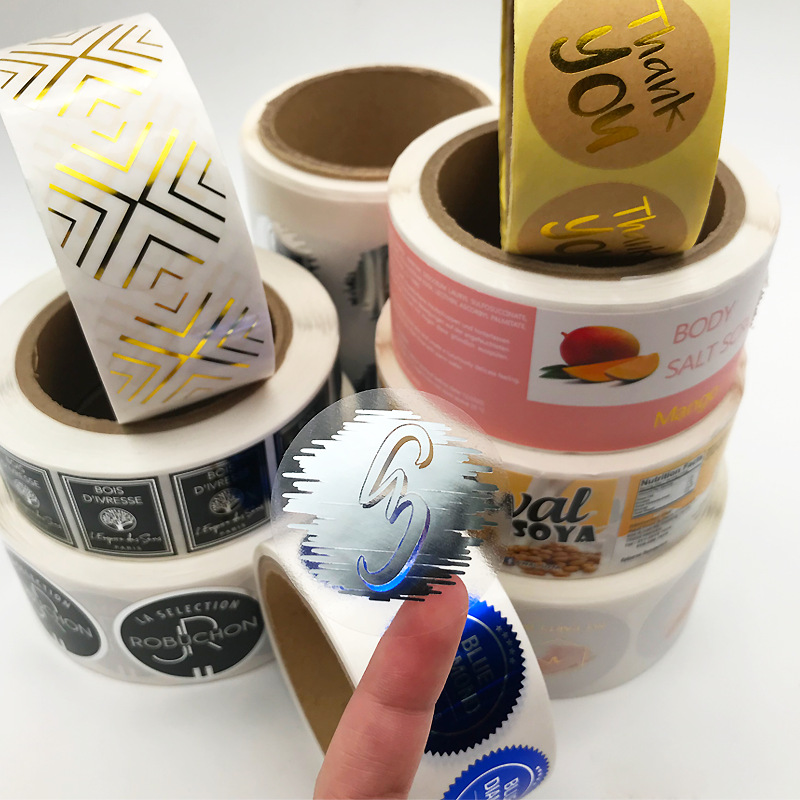 Etiqueta adesiva de papel revestido