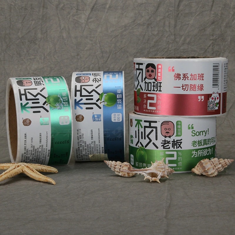 Etiqueta adesiva de papel revestido