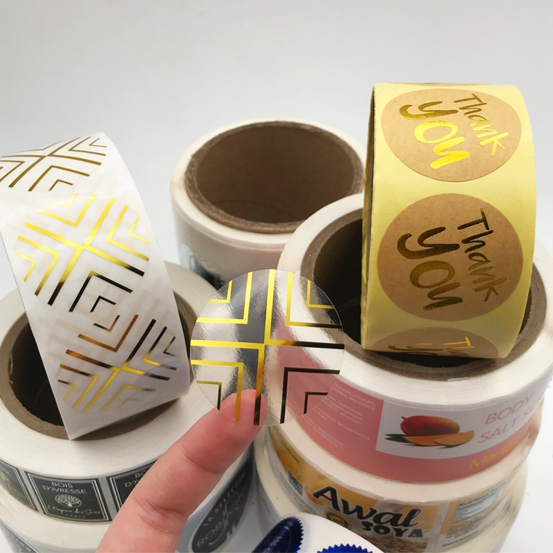 Etiqueta adesiva de papel revestido