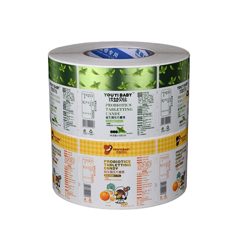 Etiqueta adesiva de papel revestido