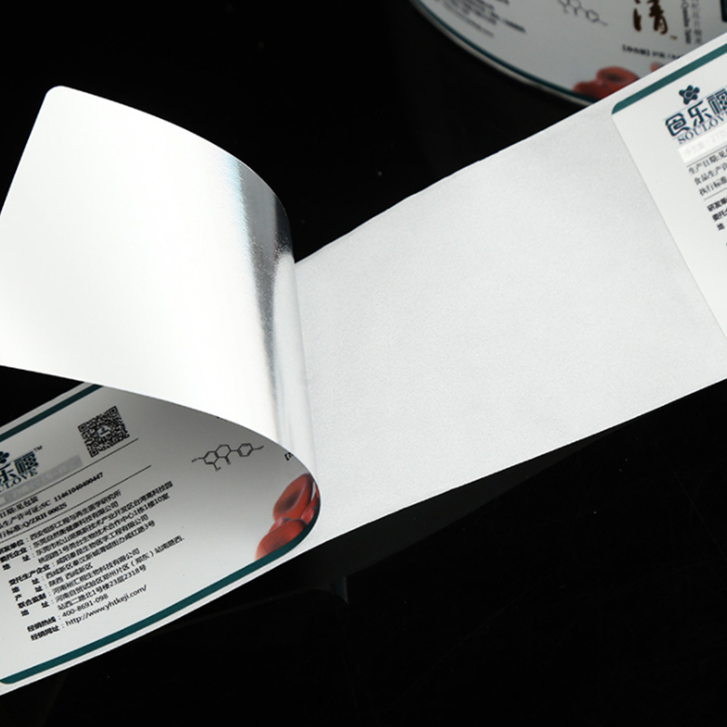 Etiquetas autoadesivas para suplementos de saúde